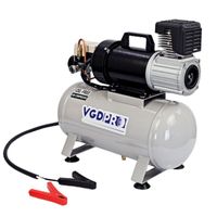 Mini compresseur d'air professionnel, robuste, sans huile, pour camion à assistance tout terrain, 12 litres, 48V, DC