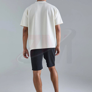 เสื้อยืดโอเวอร์ไซส์สีขาวล้วนสำหรับผู้ชาย พิมพ์ลายกุหลาบสีดำด้านหน้า ผ้าฝ้าย 100% สไตล์สตรีทแวร์ลำลอง ทรงหลวม พิมพ์ลายกราฟิก ขายส่งสำหรับฤดูร้อน - Product Image 5