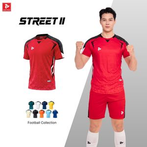 ชุดเสื้อฟุตบอลพรีเมียม Just Play Street II แห้งเร็ว ระบายอากาศได้ดี น้ำหนักเบา ชุดทีมสำหรับผู้ใหญ่และเด็ก มี 10 สี - Product Image 2