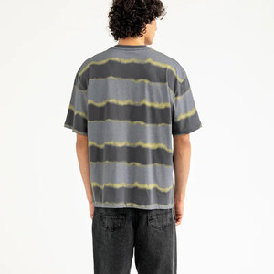 Camiseta de Algodón/Poliéster de Secado Rápido para Hombre, Corte Regular, Color Negro, Cuello Redondo, para Verano, Diseño Personalizado, Antiarrugas - Product Image 4