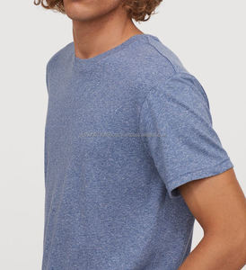 Camisetas de algodón Heavyweight 100% personalizadas para hombre, camisetas de gran tamaño en blanco de talla grande para camisetas de hombre - Product Image 3