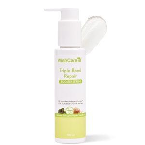 WishCare Triple Bond Repair Booster, Sérum Capilar para Cabello Seco y Encrespado |   Para Hombres y Mujeres |   Para todo tipo de cabello |   3.38 onzas líquidas (100 ml) - Product Image 1
