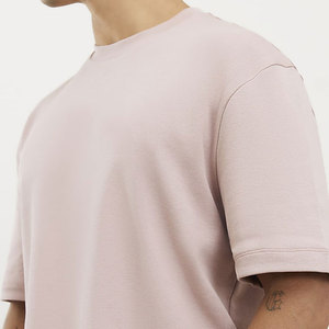 เสื้อยืดคอกลมแขนสั้นผ้าคอตตอนหนา 250 กรัม สไตล์วินเทจ ขายส่งจากโรงงาน OEM ราคาถูก สินค้ามาใหม่ ขายดี - Product Image 5