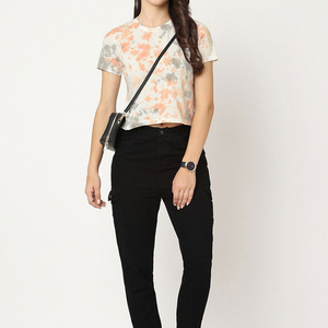 T-shirts courts en toile écologiques pour femmes, style tendance 2026, séchage rapide, vêtements de fitness pour femmes - Product Image 5