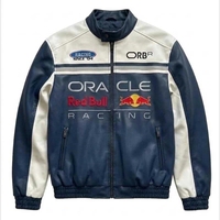 Vestes de pilote personnalisées à marque privée, prêtes pour la piste, en cuir de vachette pour la course F1 |   Série de vêtements de rue pour motards Motorsport en gros