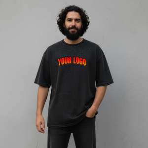 Nouveaux t-shirts graphiques streetwear pour hommes, grandes tailles, col rond, mode été, faible MOQ. - Product Image 6