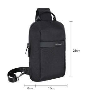 Bolso de Hombro de Viaje de Gran Capacidad, Minimalista, Impermeable, de Cordura, con Cierre de Cremallera, para Uso Diario y Viajes - Product Image 3