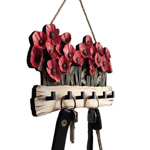 Mango Wood wooden <b>key</b> holders and wall hooks OEM Custom Wholesale | Aqdus Saleem India - Product Image 2