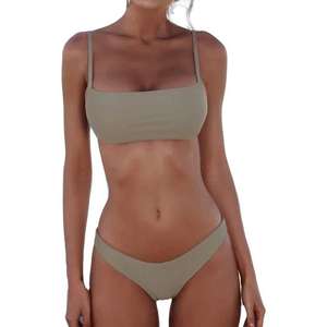 Trajes de Baño de Alta Calidad para Mujer, Personalizados, Ecológicos, de Secado Rápido, Transpirables, con Estampado Floral, Tallas Grandes, Bikinis de Poliéster y Nailon - Product Image 2