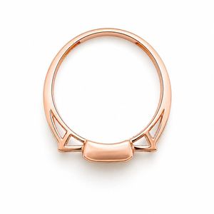 18K Gold Rectangular Pave Diamond <b>Ring</b> <b>for</b> <b>Men</b> Geometric Openwork Side Design Bold Statement Band Polished Finish Wedding Party - Product Image 4
