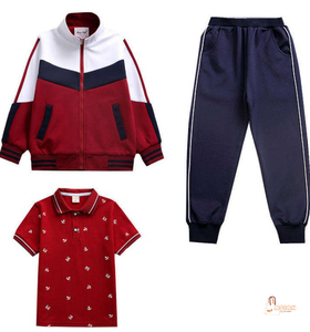 Survêtement de sport unisexe personnalisé grande taille pour adulte, taille élastique unie, polyester/coton de qualité, uniformes scolaires – Vente en gros - Product Image 2