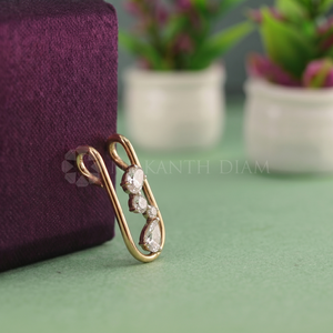 Nuevo Diseño de Colgante de Diamante Redondo y Ovalado Creado en Laboratorio en Oro Sólido de 10K, 14K y 18K, Joyería Fina para Mujer - Product Image 6