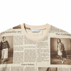 Camiseta de Hombre con Estampado Vintage, Manga Corta, Cuello Redondo, Corte Regular, Diseño Estampado en Algodón Tejido - Product Image 3