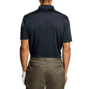 Polo de Golf Deportivo de Última Tendencia con Cierre Oculto, Color Azul Marino Oscuro, Transpirable, Elástico, Personalizado, Informal para Hombre - Product Image 2