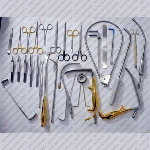Juego de instrumentos premium para aumento de senos de 31 piezas, kit de instrumentos de cirugía plástica y cosmética, herramientas para cirugía de implantes mamarios, con certificación CE - Product Image 4