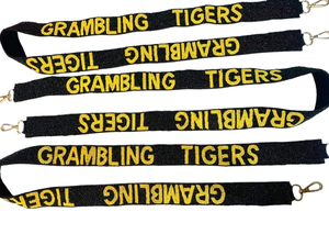 KANT K PVT LTD B01 Bolso de Mano Hecho a Mano con Cuentas Acrílicas Negras y Doradas, Ecológico, Ligero, Ajustable, con Correa de Hombro Desmontable, de Lujo - Product Image 3