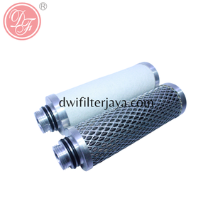 Filtro de Línea para Compresor de Aire, Tipo Canister, de Acero Inoxidable - Product Image 2
