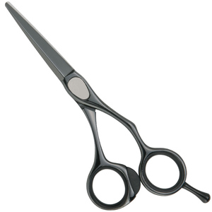 Professional Straight Blade Right-Handed Barber Scissors Stainless Steel <b>Ceramic</b> Handle Salon Tool Cutting Thinning Sharp Tip 30 - Product Image 1