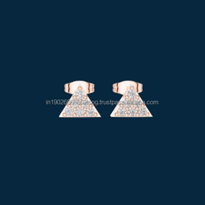 Pastel Palette 10K Gold Eid Special Jhumka Pendientes en 22K Chapado en oro con piedras de colores - Product Image 1