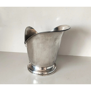 Stainless Steel Round <b>Ice</b> Bucket With Curved Handle Rust Resistant Minimalist Design <b>Cooler</b> For Parties <b>ice</b> Bucket Supplies - Product Image 2