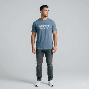 Camisetas Gráficas Extra Grandes para Hombre, Tela Suave y Ligera, Transpirable, Corte Holgado, Ropa Urbana, OEM, Venta al Por Mayor, Exportación a Granel - Product Image 1