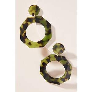 Boucles d'oreilles en résine de qualité supérieure, fabriquées à la main, élégantes, pour les soirées, accessoires de mode, bijoux en cristal, accessoires de mode - Product Image 5