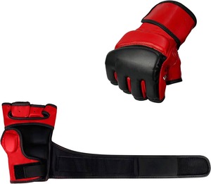 Gants de MMA en cuir de haute qualité, logo personnalisé, gants d'entraînement, nouveaux gants de boxe d'arts martiaux en gros, imperméables - Product Image 3