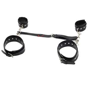 Leather <b>Bed</b> <b>Restraint</b> Straps Set with Reinforced Stitching - Product Image 3