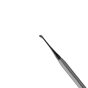 Cureta Dental Quirúrgica Profesional de Acero Inoxidable de Alta Calidad, 24 Molt DE, Línea Negra, Superficie Lisa, Instrumento Periodontal - Product Image 5