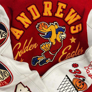 Custom Chenille Patches Varsity <b>Jackets</b> Winter <b>Jacket</b> Wholesale American School Uniform <b>Baseball</b> <b>Jackets</b> Custom Varsity <b>Jackets</b> - Product Image 3