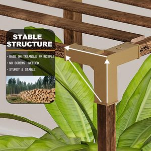 Support d'angle pour plantes d'intérieur et d'extérieur, grande étagère à plusieurs niveaux avec espace pour suspendre des pots de fleurs, pour balcon - Product Image 2