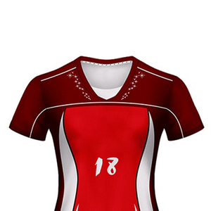 Créez votre propre ensemble de maillots et shorts de volley-ball avec logo imprimé, 100% polyester, vêtements de sport unisexes, uniforme de volley-ball pour la vente en ligne - Product Image 5
