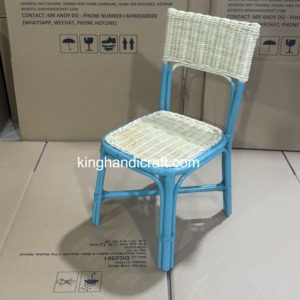 Alquiler de Sillas Infantiles de Ratán Natural Modernas Hechas a Mano con Características de Seguridad para Eventos al Aire Libre, Bodas, Fiestas, Cumpleaños - Venta al por Mayor - Product Image 3