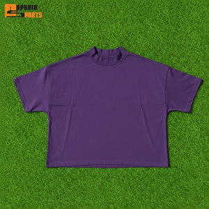 เสื้อยืดถักทรงครอปแบบสั่งทำพิเศษ ทรงปกติ ผ้าฝ้าย 100% เนื้อหนา ไหล่ตก ยูนิเซ็กซ์ สกรีนโลโก้ตามสั่ง สไตล์สตรีทแวร์ - Product Image 5