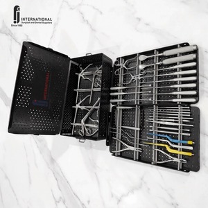 Kit d'instruments orthopédiques manuels réutilisables en acier inoxydable de haute qualité pour la colonne vertébrale, certifié CE, modèle 2026, vente chaude - Product Image 2