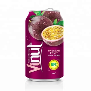 For Fresh Passion Fruit Puree Juice Drink 330ml Daily <b>Beverage</b> From Vietnam - Product Image 1