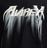 เสื้อยืดแขนสั้นสีดำสำหรับผู้ชาย Alrex พิมพ์ลายตัวอักษรด้านหน้า ทรงปกติ สไตล์สตรีท ผ้าคอตตอนเจอร์ซีย์ คอกลม - Product Image 3