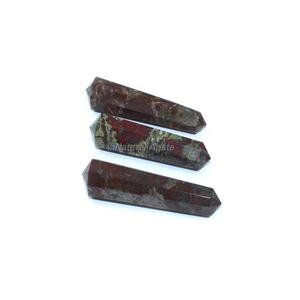 Point de crayon à Double terminaison d'agate d'arbre d'artisanat de cristal naturel de guérison supérieure pour la méditation et la fabrication de bijoux - Product Image 6