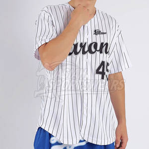 Camiseta de Béisbol Personalizada para Hombre, Uniforme de Equipo Bordado a Medida, Camisetas de Béisbol - Product Image 2