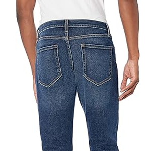 Jean en denim déchiré pour homme, design personnalisé, 100% coton, haute qualité, style export, effet délavé, tendance - Product Image 4