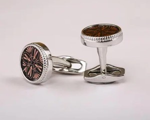 Mancuernillas de Joyería para Hombre al por Mayor |   Mancuernillas de Metal Personalizadas para Bodas, Negocios y Ropa Formal, Joyería de Boda al por Mayor - Product Image 4