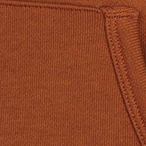 OEM Premium <b>Brown</b> Cotton <b>Fleece</b> Winter Oversized Eco-Friendly Hoodie Custom Logo Plain Streetwear Unisex Sweatshirt - Product Image 5