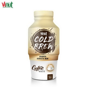 กาแฟไวท์โคลด์บรูว์ VINUT เวียดนาม ขนาด 280 มล. บรรจุขวด รับผลิตแบบ OEM คุณภาพดี กาแฟและชาไขมันต่ำ อุปกรณ์ชงชาและกาแฟ - Product Image 1