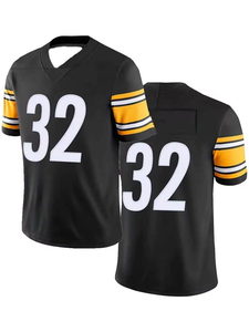 Camiseta Personalizada de Fútbol Americano con Logotipo Personalizado, Cuello en V, con Nombre y Número del Equipo Impresos, Ropa Deportiva de Rugby - Product Image 6