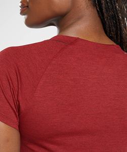 Camiseta Deportiva de Yoga para Mujer, Personalizada, Ligera, Informal, de Manga Corta, para Gimnasio, Compresión - Product Image 4