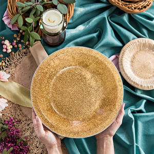 Assiettes jetables écologiques de 7 pouces, biodégradables et compostables, fabriquées à partir de matériaux durables, sûres et résistantes - Product Image 3