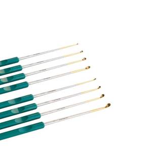 Micro-curette angulaire Azicon pour décompression cervicale et lombaire, discectomie, neurochirurgie de précision, outil chirurgical à pointe fine - Product Image 2
