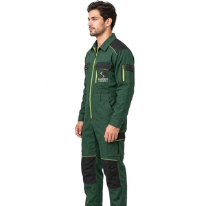 Overol de Seguridad Premium, Ropa de Trabajo Reflectante, Tela de Alta Visibilidad, Construcción Duradera, Múltiples Bolsillos, Ajuste Cómodo - Product Image 4