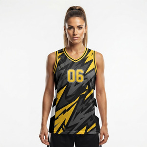 Camiseta de Baloncesto Premium para Mujer con Logotipo Personalizado, Tejido 100% Poliéster con Absorción de Humedad y Elasticidad en Cuatro Direcciones - Product Image 1