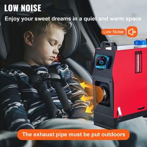 Riscaldatore Diesel da Parcheggio 8KW 12V 8000W con Telecomando, Interruttore LCD, Silenziatore, Riscaldatore ad Aria, Condizionatore Auto - Product Image 6